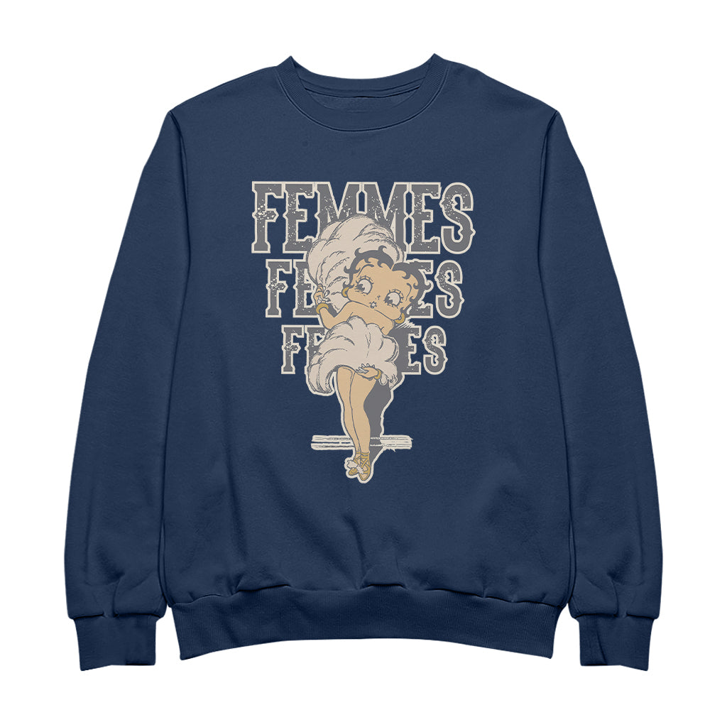 Betty Boop Femmes Fans Women's Sweatshirt