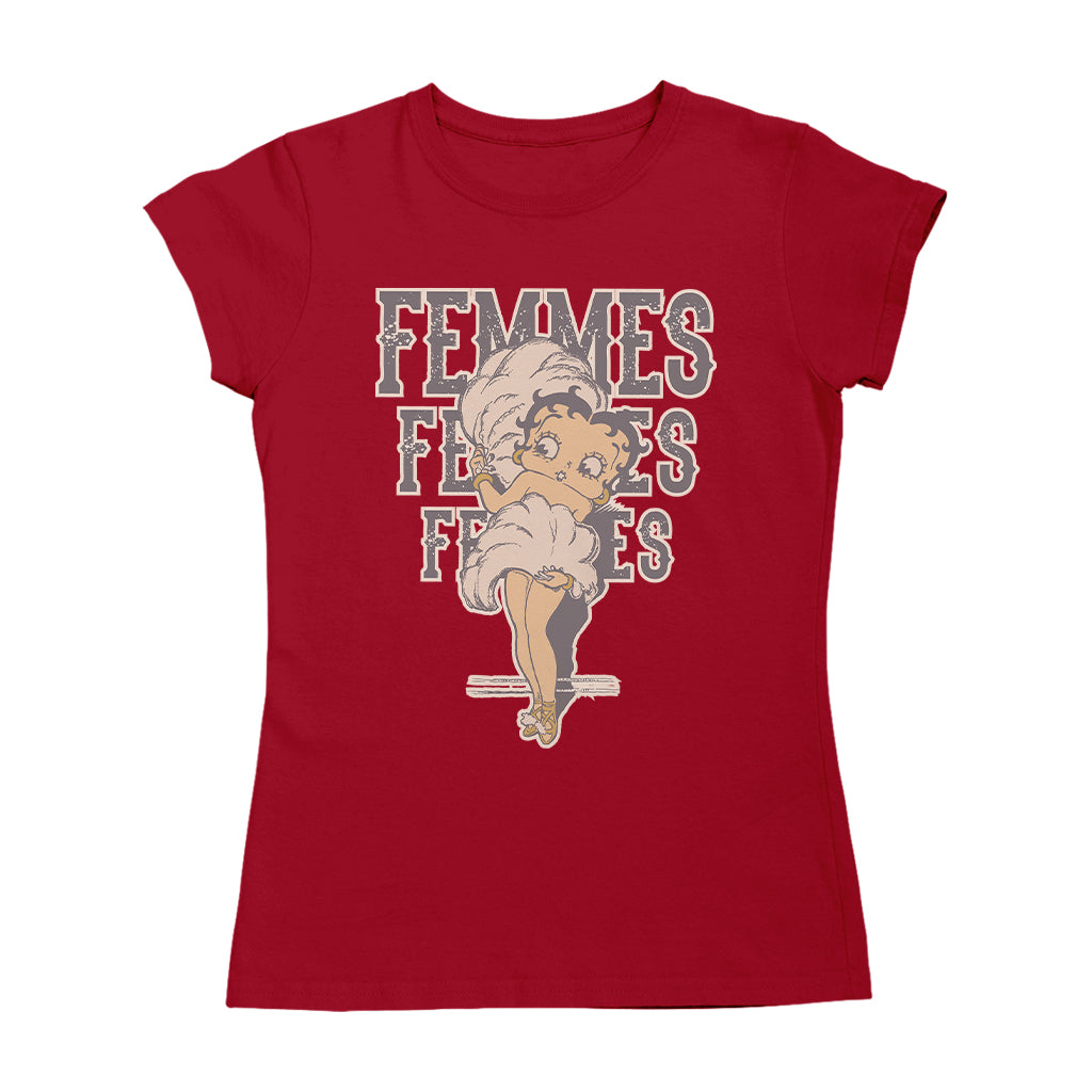 Betty Boop Femmes Fans Women's T-Shirt