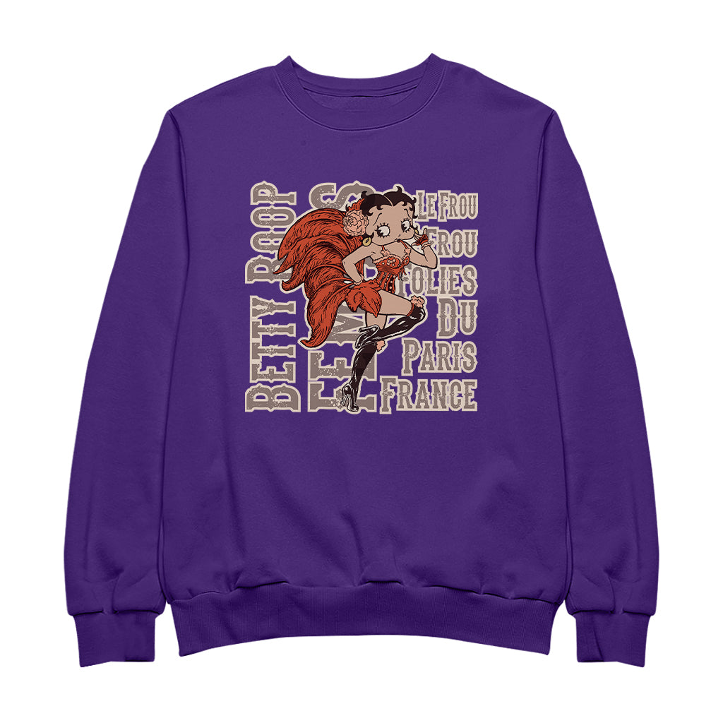 Betty Boop Femmes Women's Sweatshirt