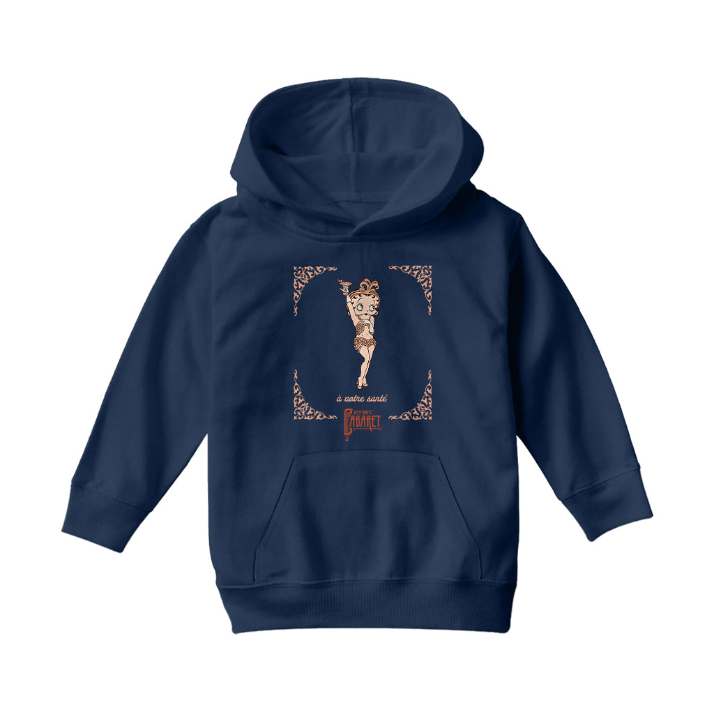 Betty Boop Betty Boop's Cabaret Kids Hooded Sweatshirt