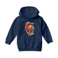 Betty Boop Fans and Feathers Kids Hooded Sweatshirt