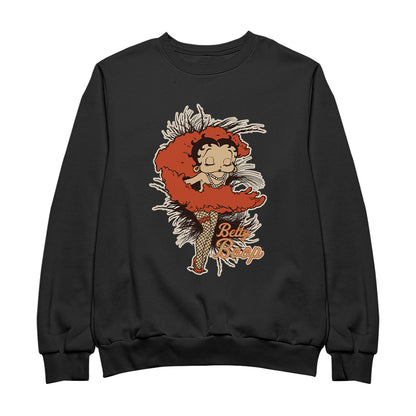 Betty Boop Fans and Feathers Men's Sweatshirt