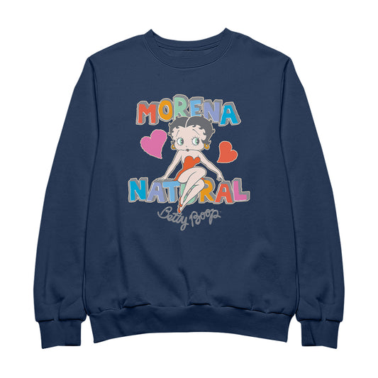 Betty Boop Morena Natural Men's Sweatshirt