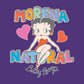 Betty Boop Morena Natural Men's Hooded Sweatshirt