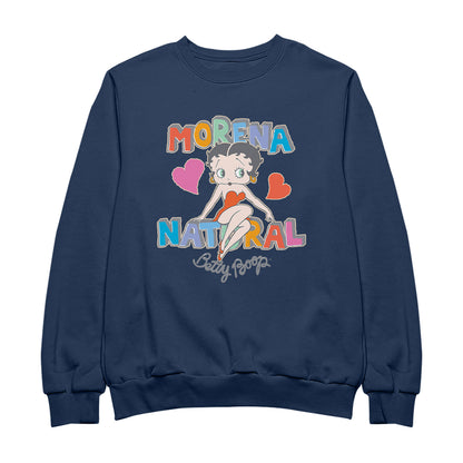 Betty Boop Morena Natural Women's Sweatshirt