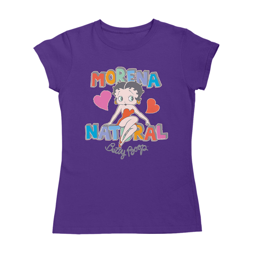 Betty Boop Morena Natural Women's T-Shirt