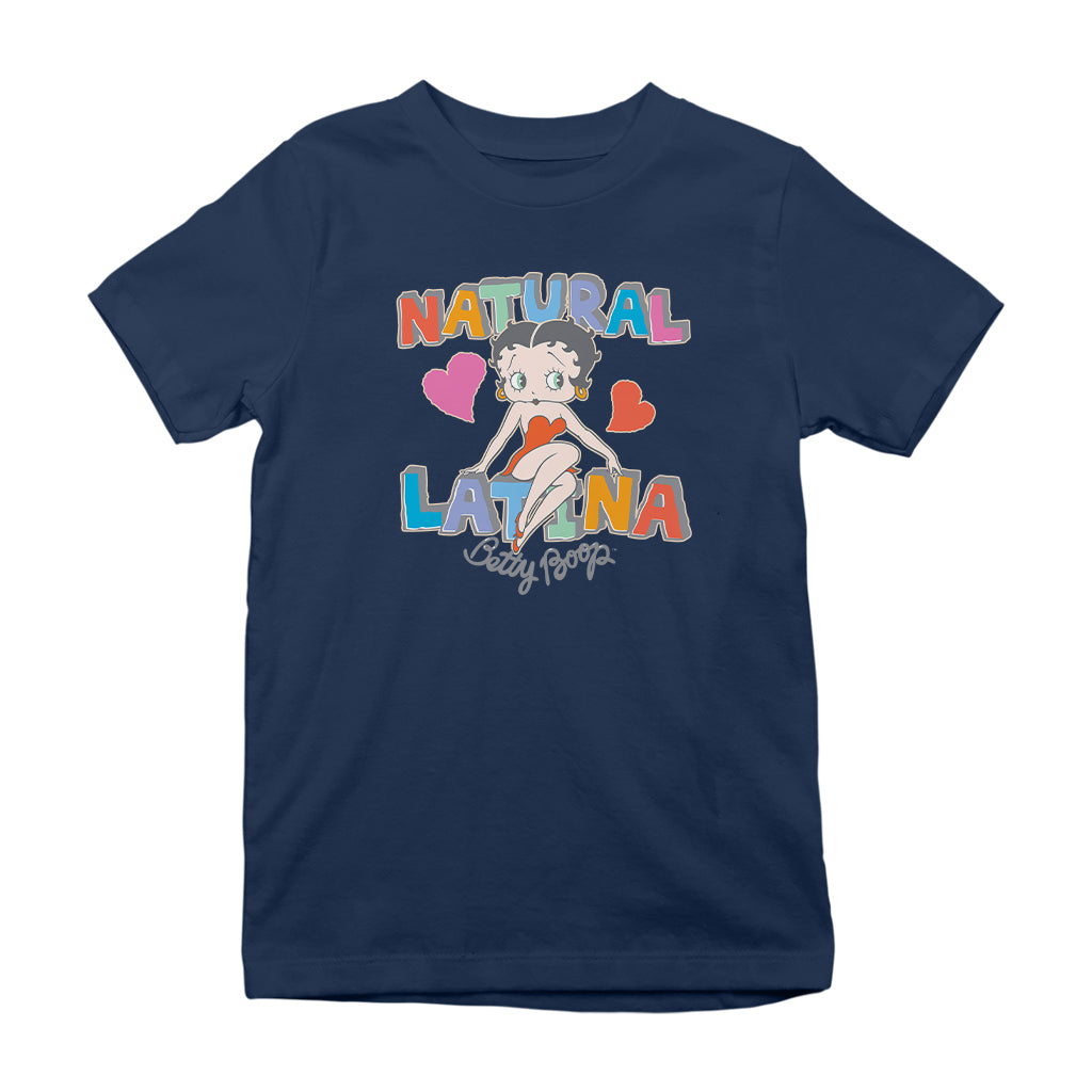 Betty Boop Natural Latina Kids T-Shirt