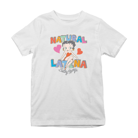 Betty Boop Natural Latina Kids T-Shirt