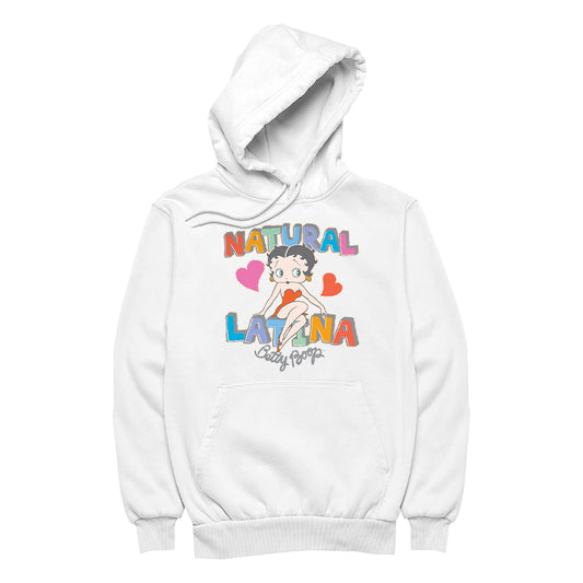 Betty Boop Natural Latina Men's Hooded Sweatshirt
