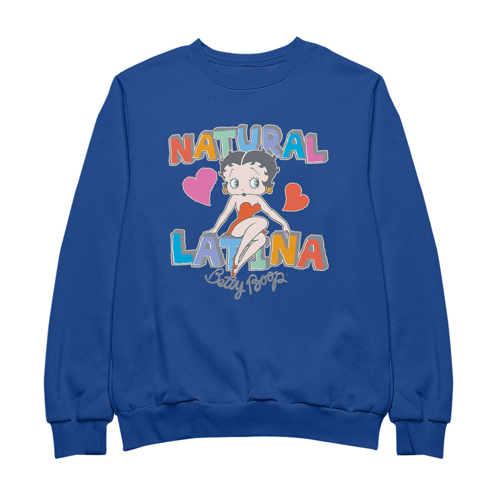 Betty Boop Natural Latina Men's Sweatshirt