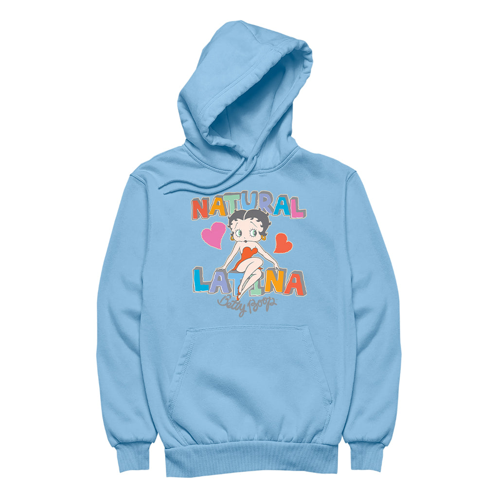 Betty Boop Natural Latina Women's Hooded Sweatshirt