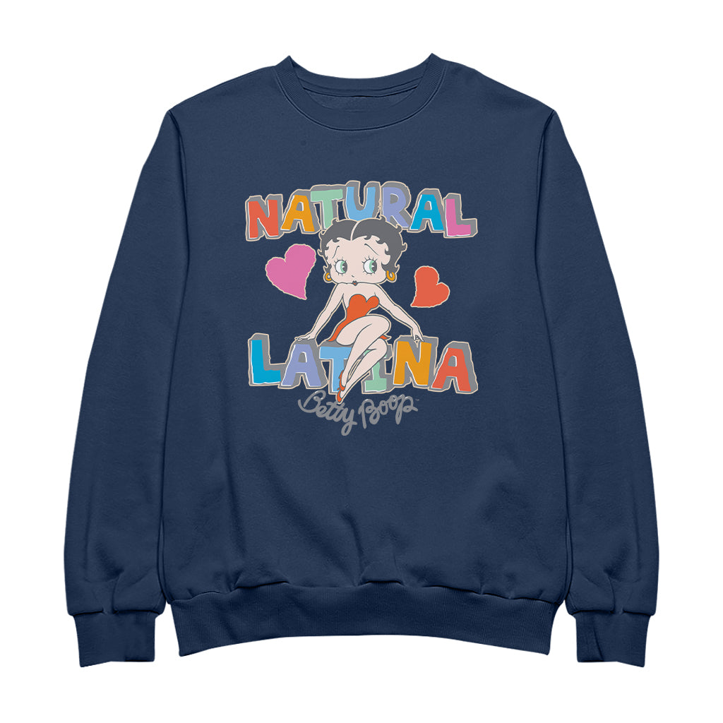 Betty Boop Natural Latina Women's Sweatshirt
