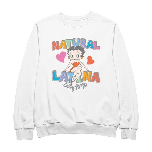 Betty Boop Natural Latina Women's Sweatshirt