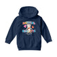 Betty Boop Natural Brunette Kids Hooded Sweatshirt