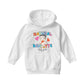 Betty Boop Natural Brunette Kids Hooded Sweatshirt