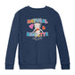 Betty Boop Natural Brunette Kids Sweatshirt