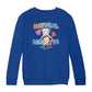 Betty Boop Natural Brunette Kids Sweatshirt