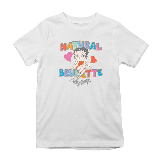 Betty Boop Natural Brunette Kids T-Shirt