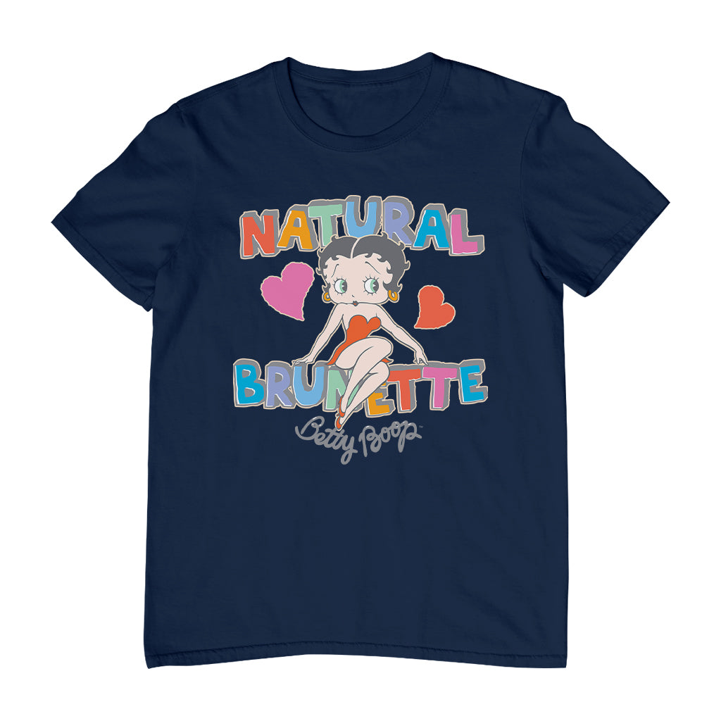 Betty Boop Natural Brunette Men's T-Shirt