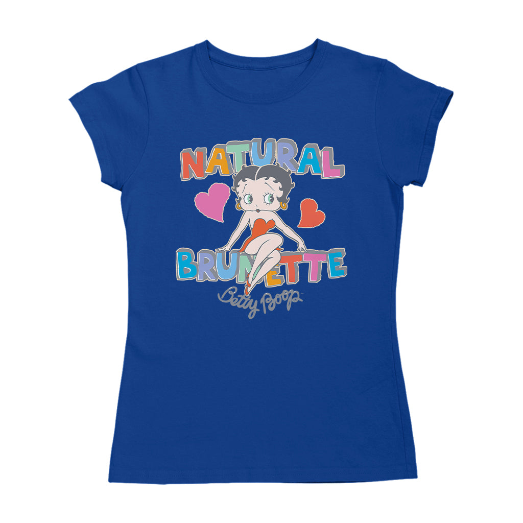 Betty Boop Natural Brunette Women's T-Shirt