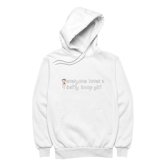 Betty Boop Everyone Loves A Betty Boop Girl Women's Hooded Sweatshirt