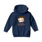 Betty Boop Latin Girls Kiss Better Kids Hooded Sweatshirt
