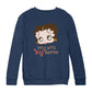 Betty Boop Latin Girls Kiss Better Kids Sweatshirt