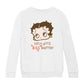 Betty Boop Latin Girls Kiss Better Kids Sweatshirt