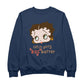 Betty Boop Latin Girls Kiss Better Women's Sweatshirt