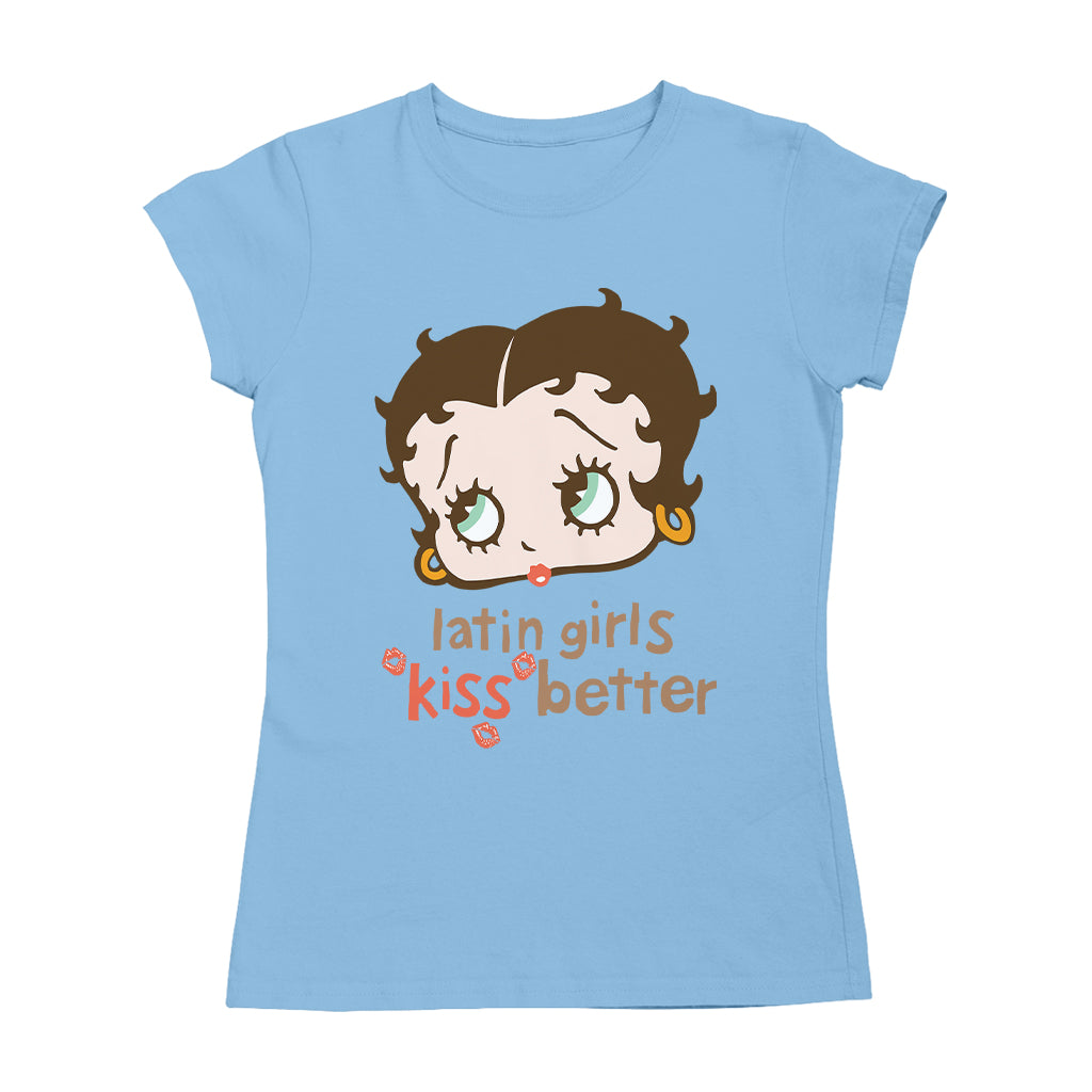 Betty Boop Latin Girls Kiss Better Women's T-Shirt