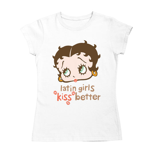 Betty Boop Latin Girls Kiss Better Women's T-Shirt