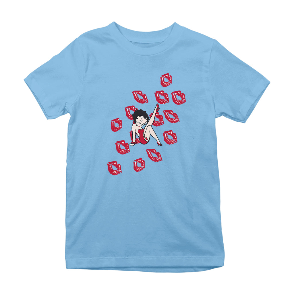 Betty Boop Kisses Kids T-Shirt