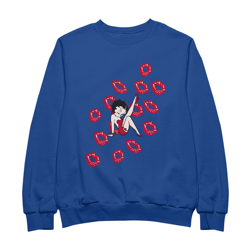 Betty Boop Kisses Men's Sweatshirt