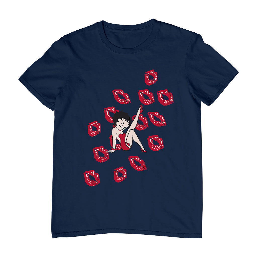 Betty Boop Kisses Men's T-Shirt