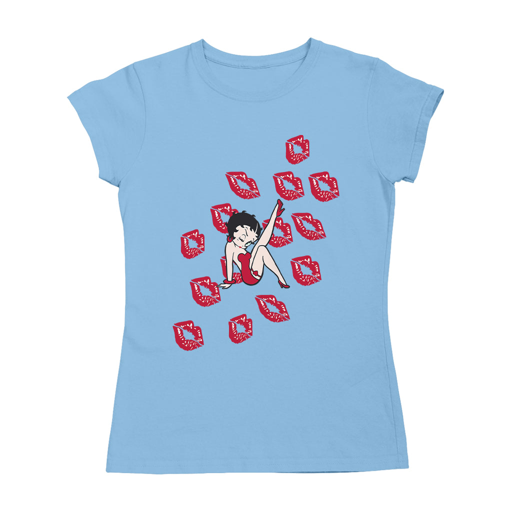Betty Boop Kisses Women's T-Shirt