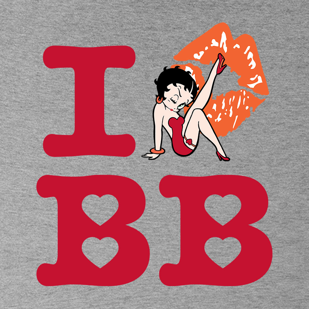 Betty Boop I BB Kiss Men's Hooded Sweatshirt