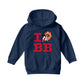 Betty Boop I BB Kiss Kids Hooded Sweatshirt