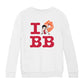 Betty Boop I BB Kiss Kids Sweatshirt