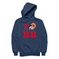 Betty Boop I BB Kiss Men's Hooded Sweatshirt