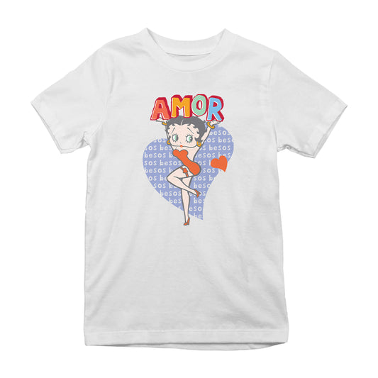 Betty Boop Amor Kids T-Shirt
