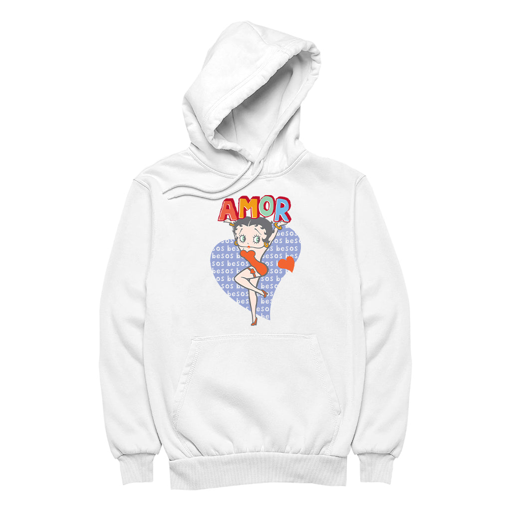 Betty Boop Amor Men's Hooded Sweatshirt