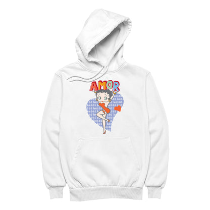 Betty Boop Amor Men's Hooded Sweatshirt
