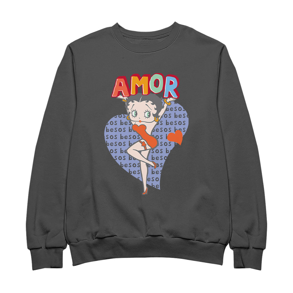 Betty Boop Amor Men's Sweatshirt