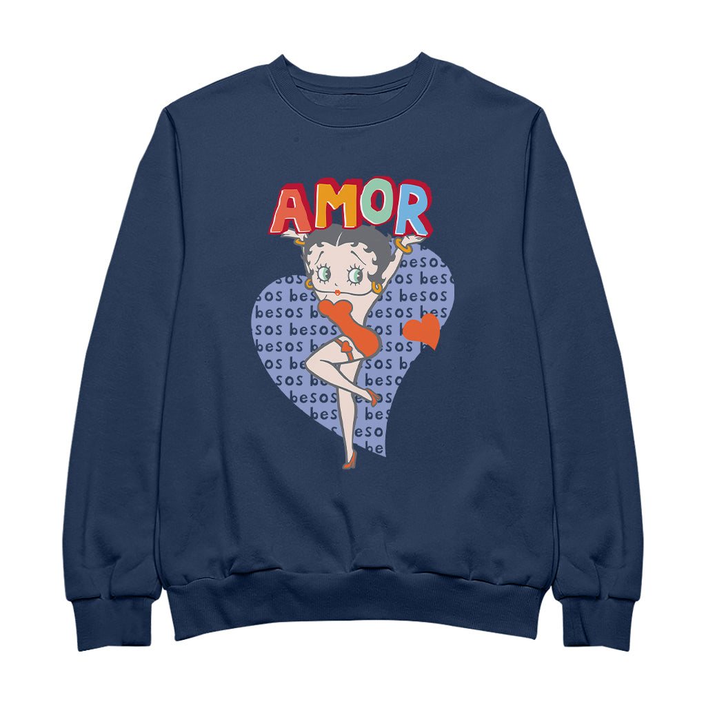 Betty Boop Amor Men's Sweatshirt