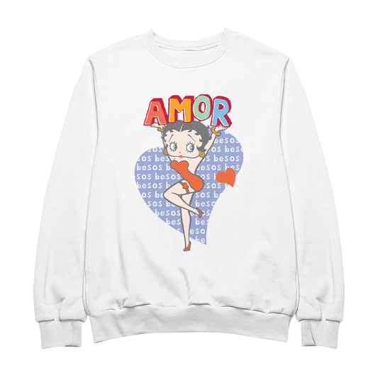 Betty Boop Amor Men's Sweatshirt