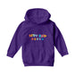 Betty Boop Rainbow Name and Lips Kids Hooded Sweatshirt