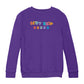 Betty Boop Rainbow Name and Lips Kids Sweatshirt