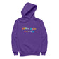 Betty Boop Rainbow Name and Lips Men's Hooded Sweatshirt