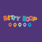 Betty Boop Rainbow Name and Lips Men's Hooded Sweatshirt