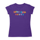 Betty Boop Rainbow Name and Lips Women's T-Shirt